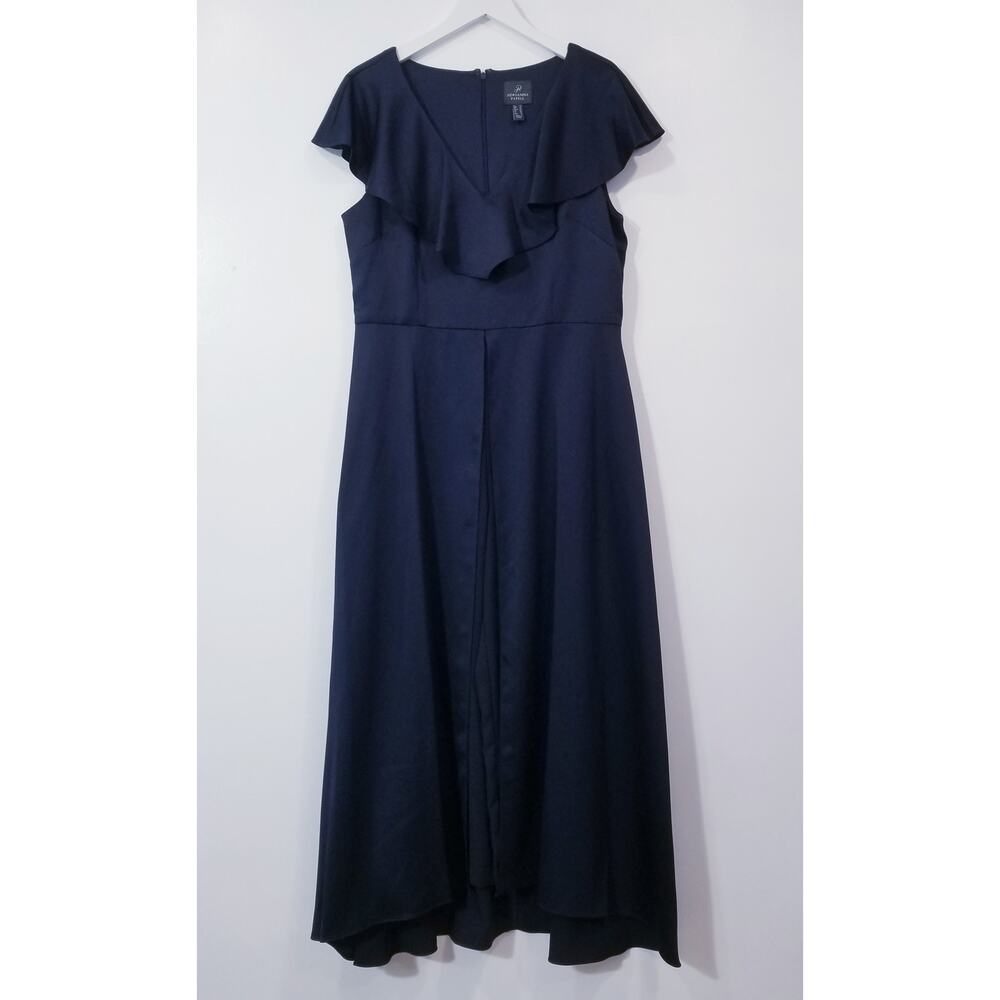 Adrianna Papell Blue Jumpsuit Pantsuit Dress High Low